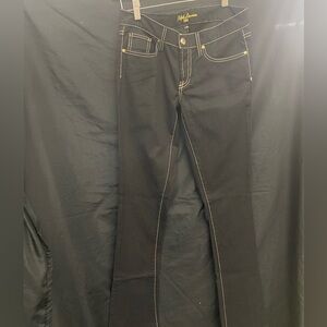 Ralph Lauren 380 Black Boot Cut Jeans. Size 28